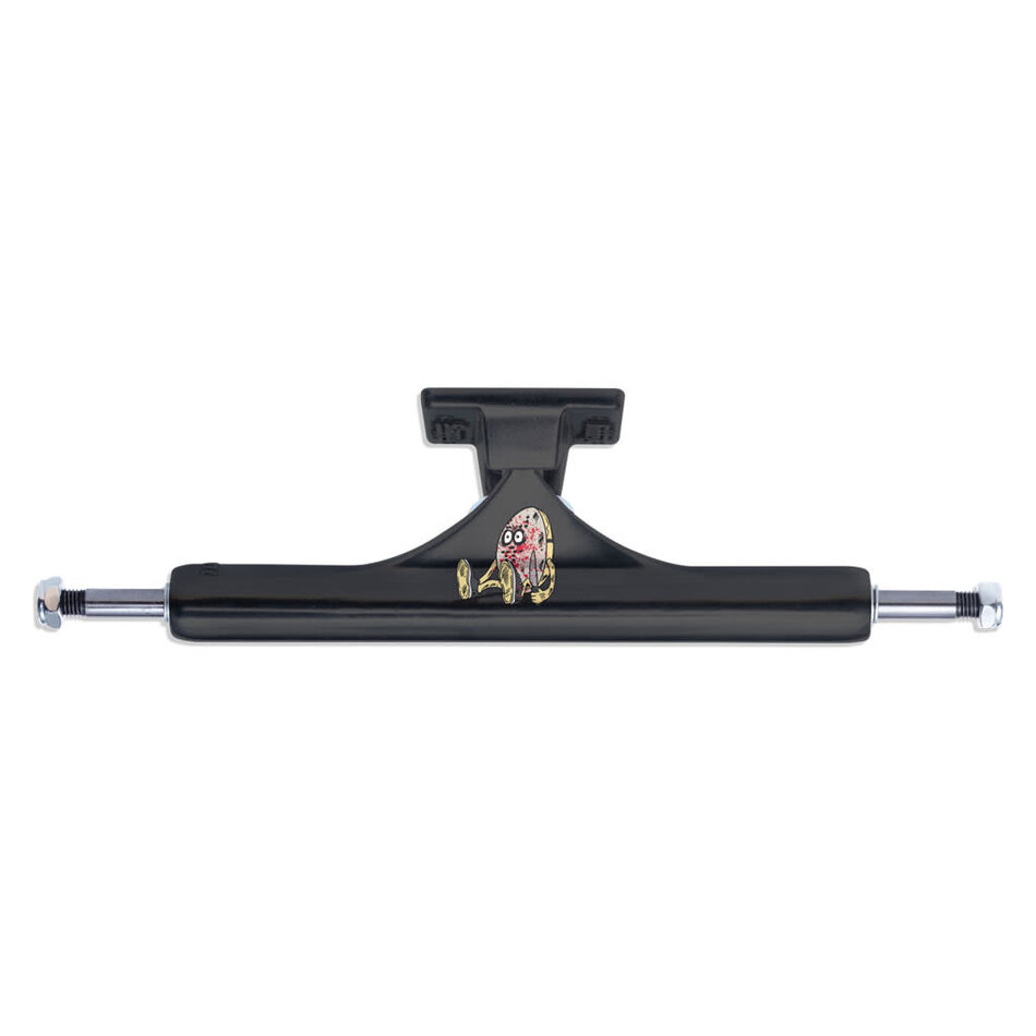 Slappy x Heroin Curb Killer ST1 Inverted Kingpin Truck Matte Black