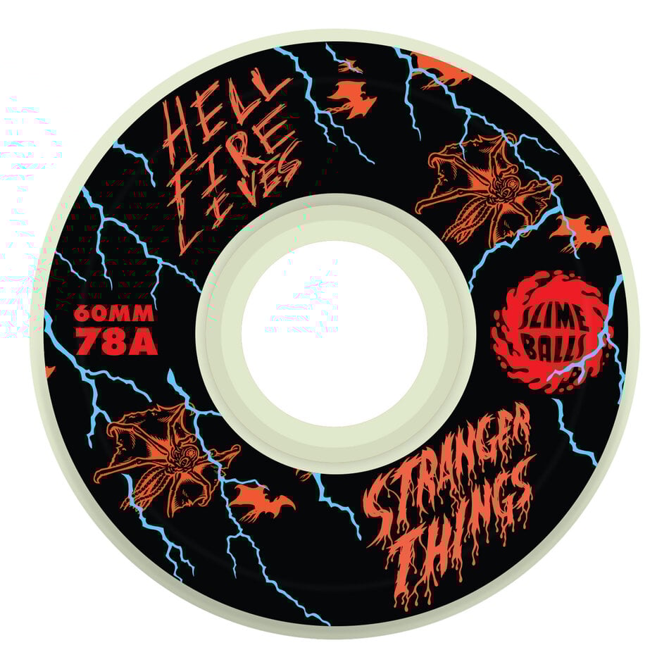 Santa Cruz Stranger Things Meek Slasher Eddie Wheels 78a