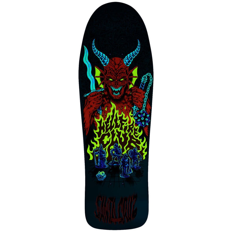 Santa Cruz Stranger Things Knox Hellfire Pit Deck