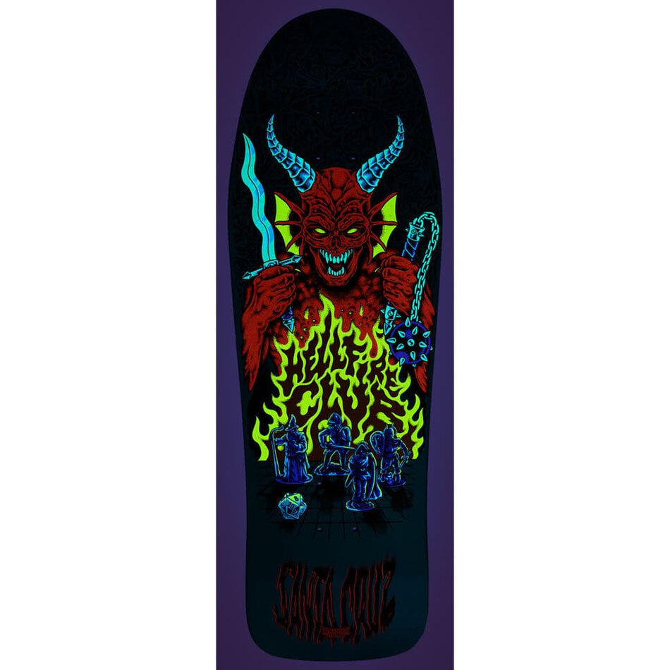 Santa Cruz Stranger Things Knox Hellfire Pit Deck