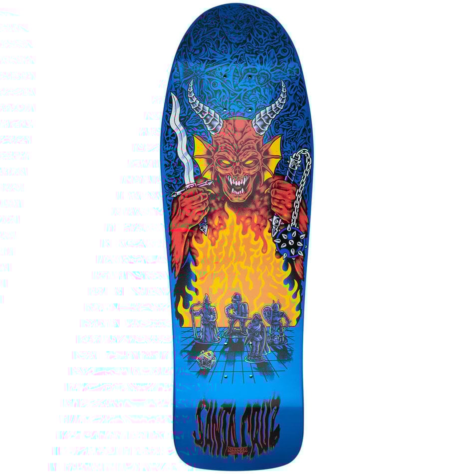 Santa Cruz Stranger Things Knox Hellfire Pit Deck