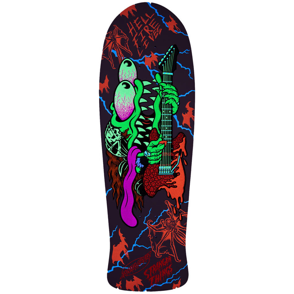 Santa Cruz Stranger Things Slasher Eddie Reveal Deck