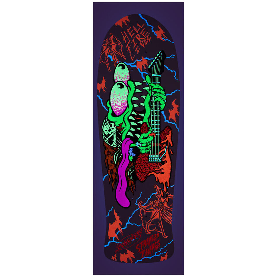 Santa Cruz Stranger Things Slasher Eddie Reveal Deck