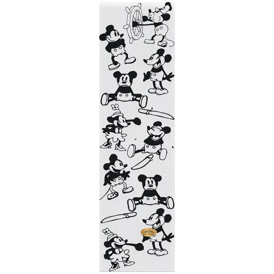 Pvblic Domain Steamboat Mouse Graphic Griptape Clear