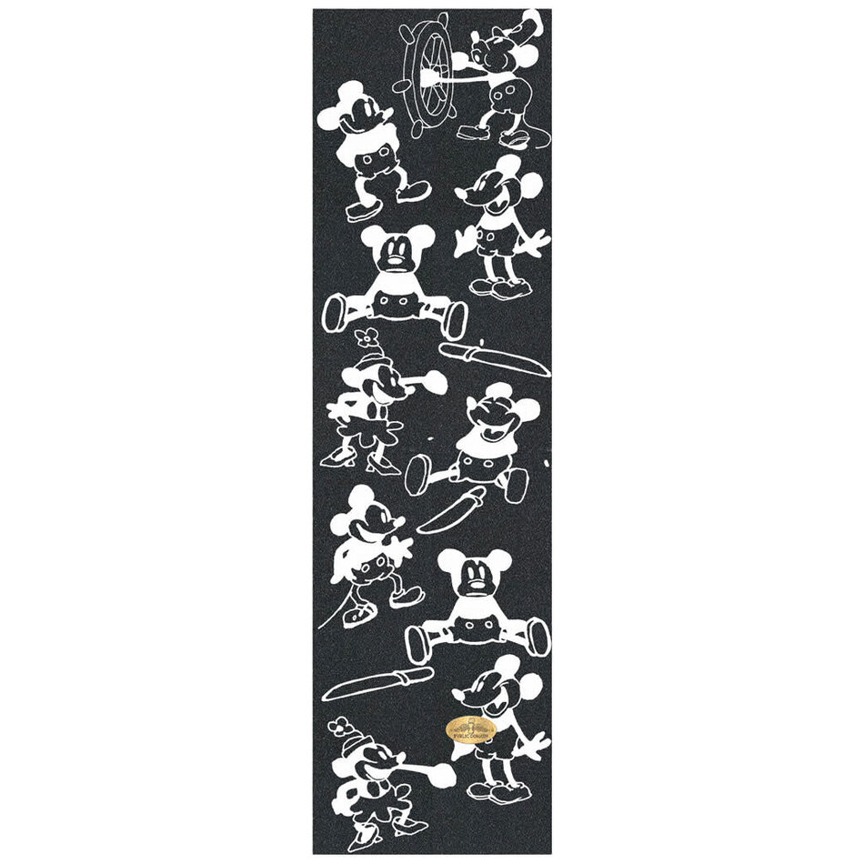 Pvblic Domain Steamboat Mouse Graphic Griptape Black