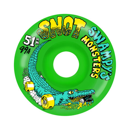 Snot Swampy Swamp Monsters 99A Wheels Green