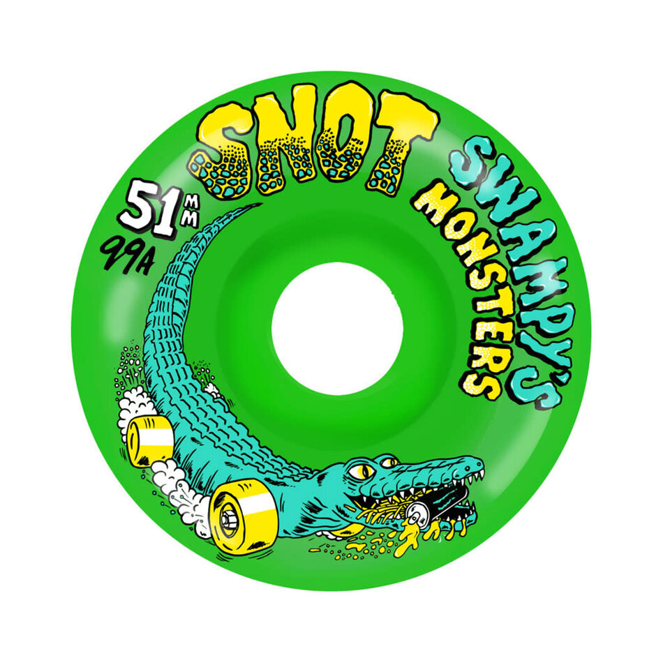 Snot Swampy Swamp Monsters 99A Wheels Green