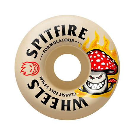 Spitfire Shroom Bighead Classic Full Formula Four 99A Wheels White
