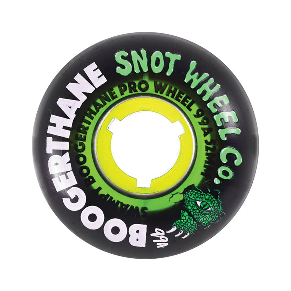 Snot Swampy Gator Boogerthane 99A Wheels Black/Clear/Green