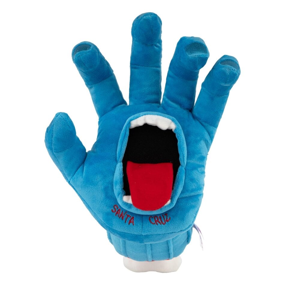 Santa Cruz Screaming Hand Plushie Blue