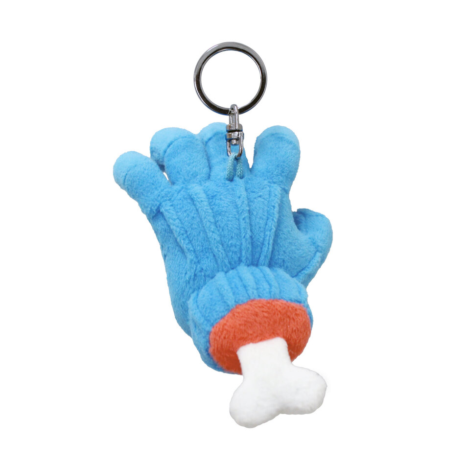 Santa Cruz Screaming Hand Plush Keychain
