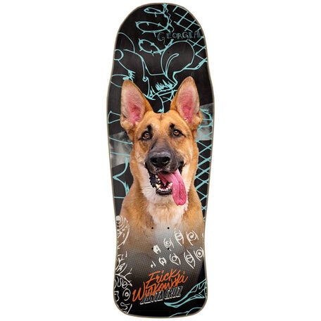 Santa Cruz Eric Winkowski Tribute Shaped Deck