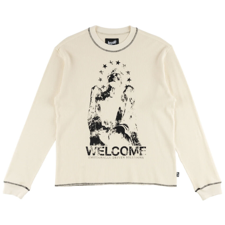 Welcome Seraph Pigment-Dyed L/S Thermal Shirt Bone