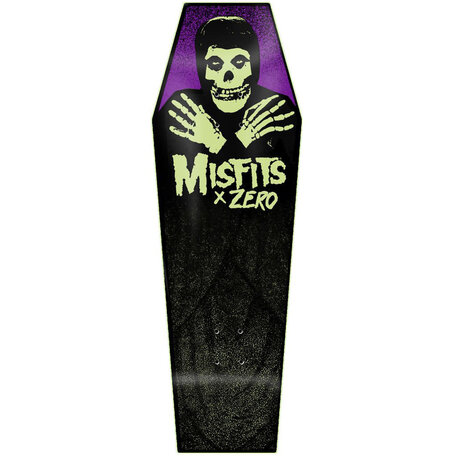 Zero x Misfits Fiend Coffin Shape GITD Deck