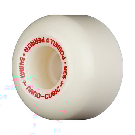 Powell Peralta Dragon Formula Red Nano Cubic 93A Wheels White