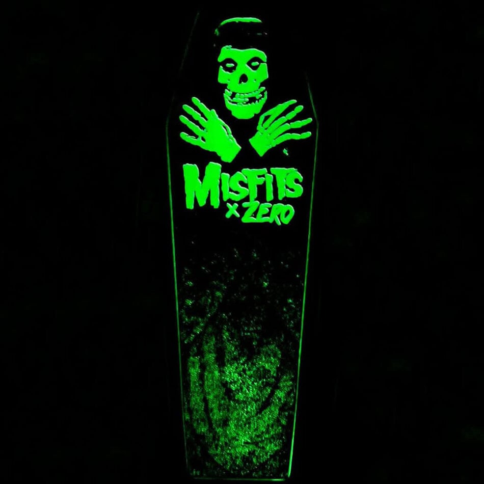 Zero x Misfits Fiend Coffin Shape GITD Deck