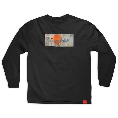 Chocolate Bend L/S  T-Shirt Black