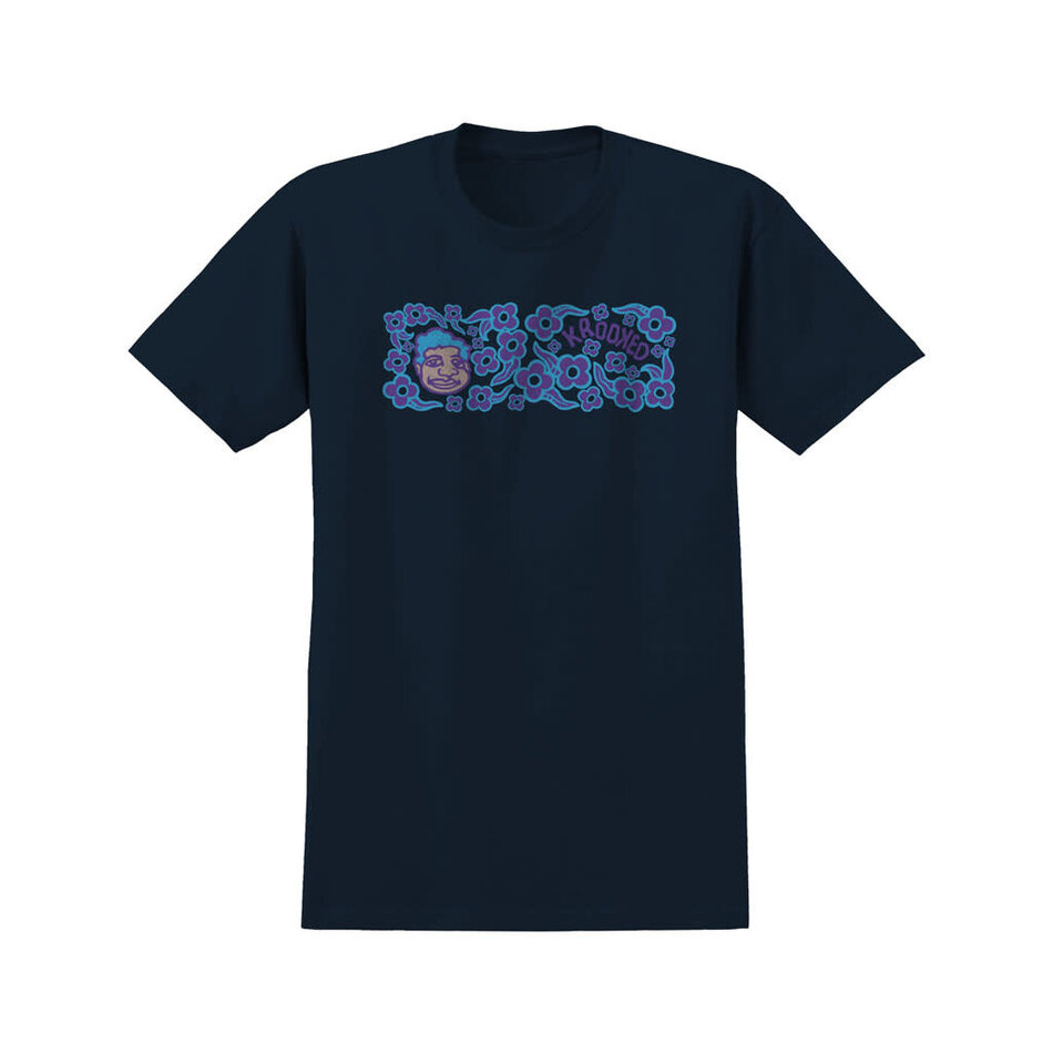 Krooked Sweatpants Redux T-Shirt Heather True Navy