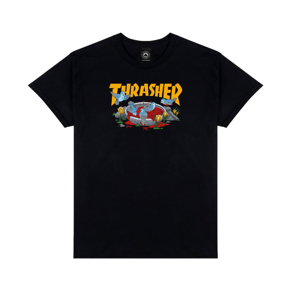 Thrasher Blood Bath T-Shirt Black
