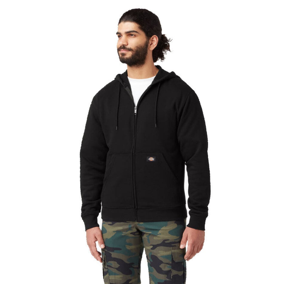 Dickies Mid Weight Fleece Zip Hoodie Black