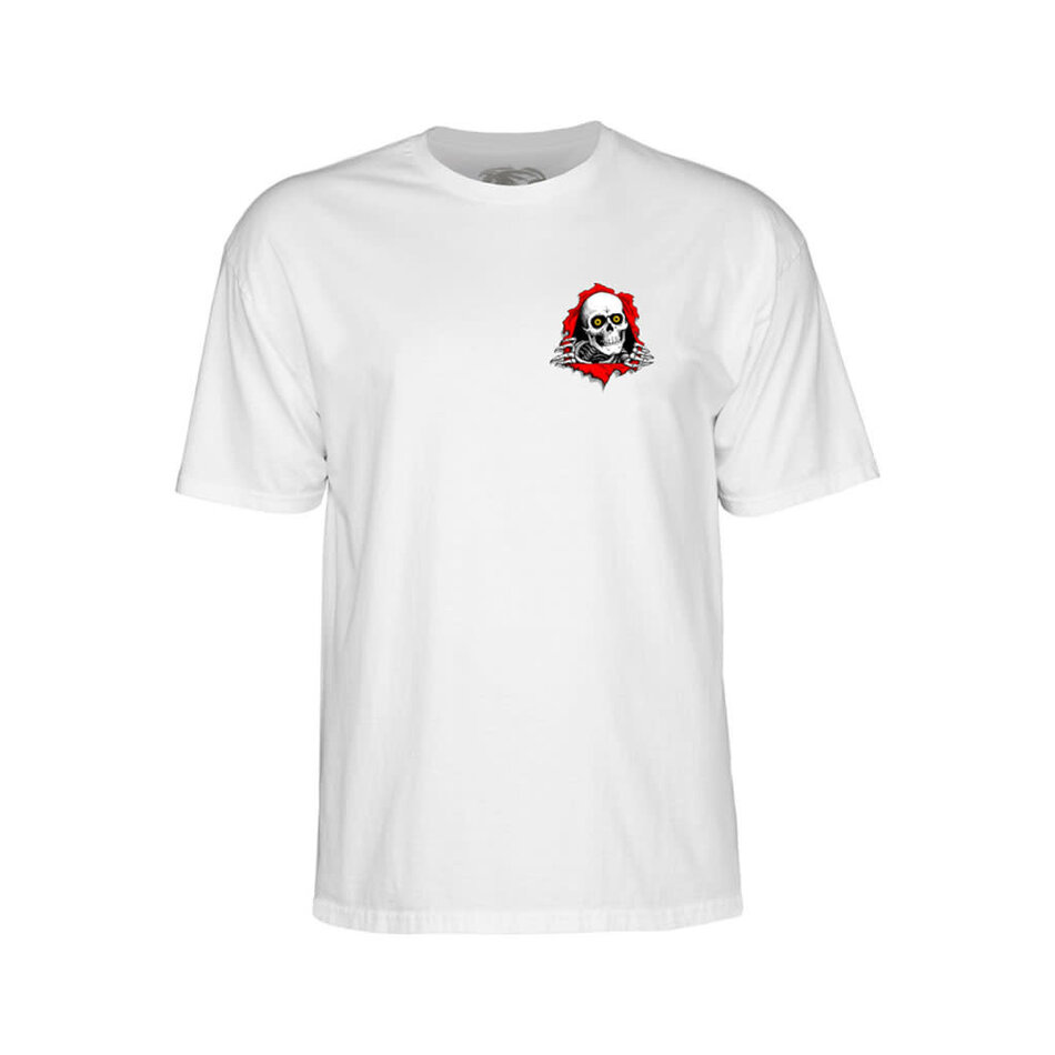 Powell Peralta Ripper Support Your Local T-Shirt White