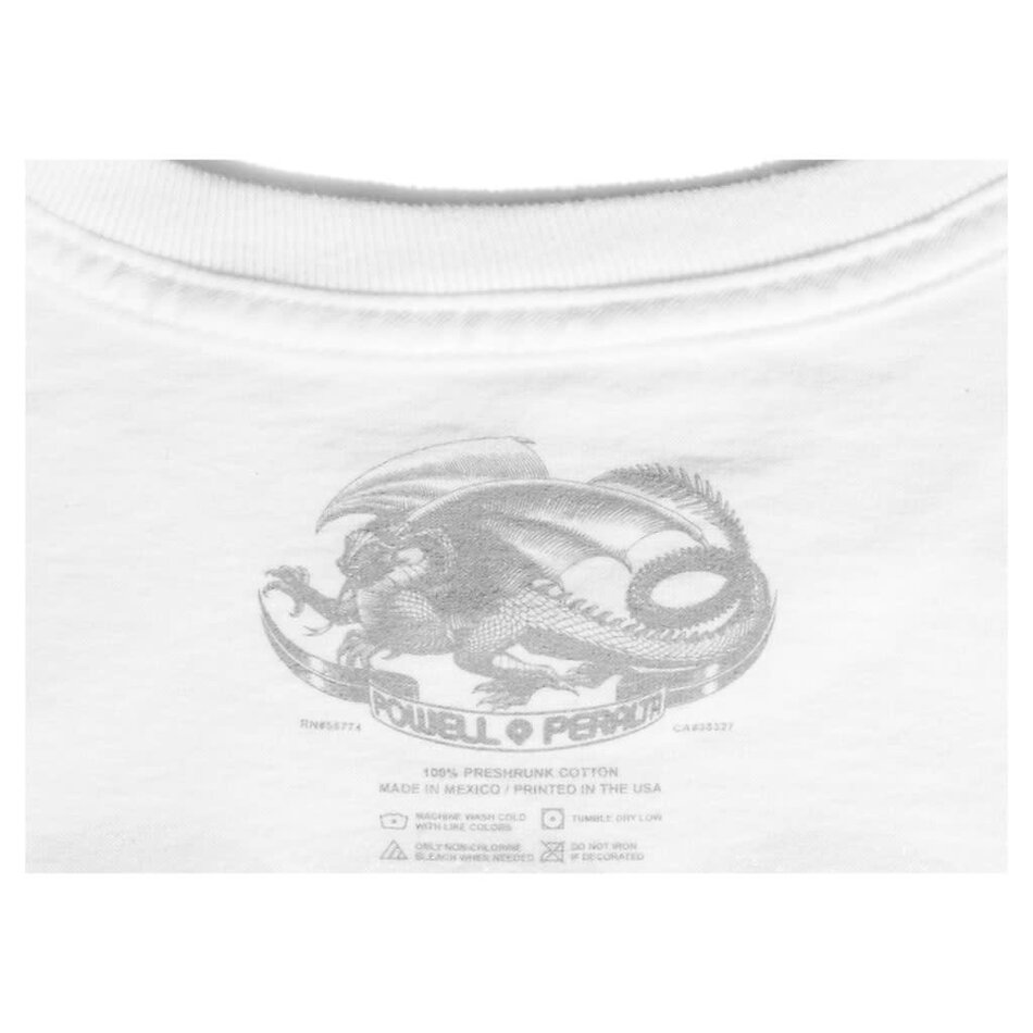 Powell Peralta Ripper Support Your Local T-Shirt White