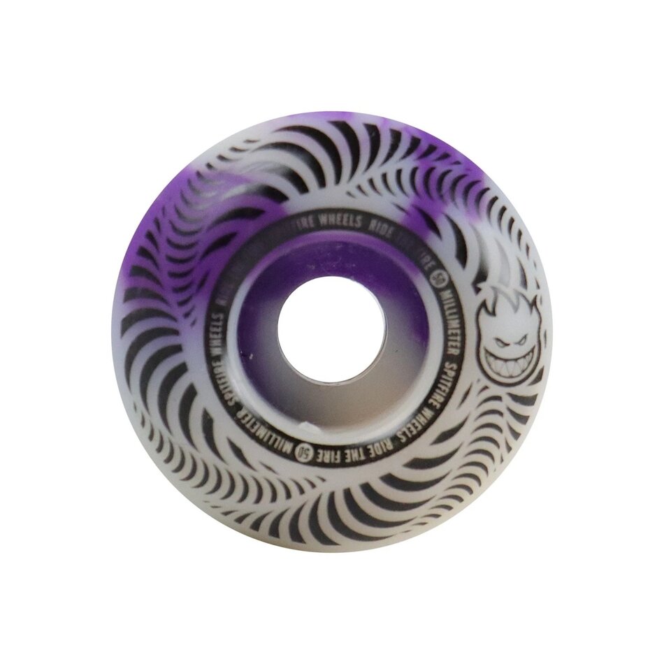 Spitfire Flashpoint Classic 99A Wheels Swirl Purple/White