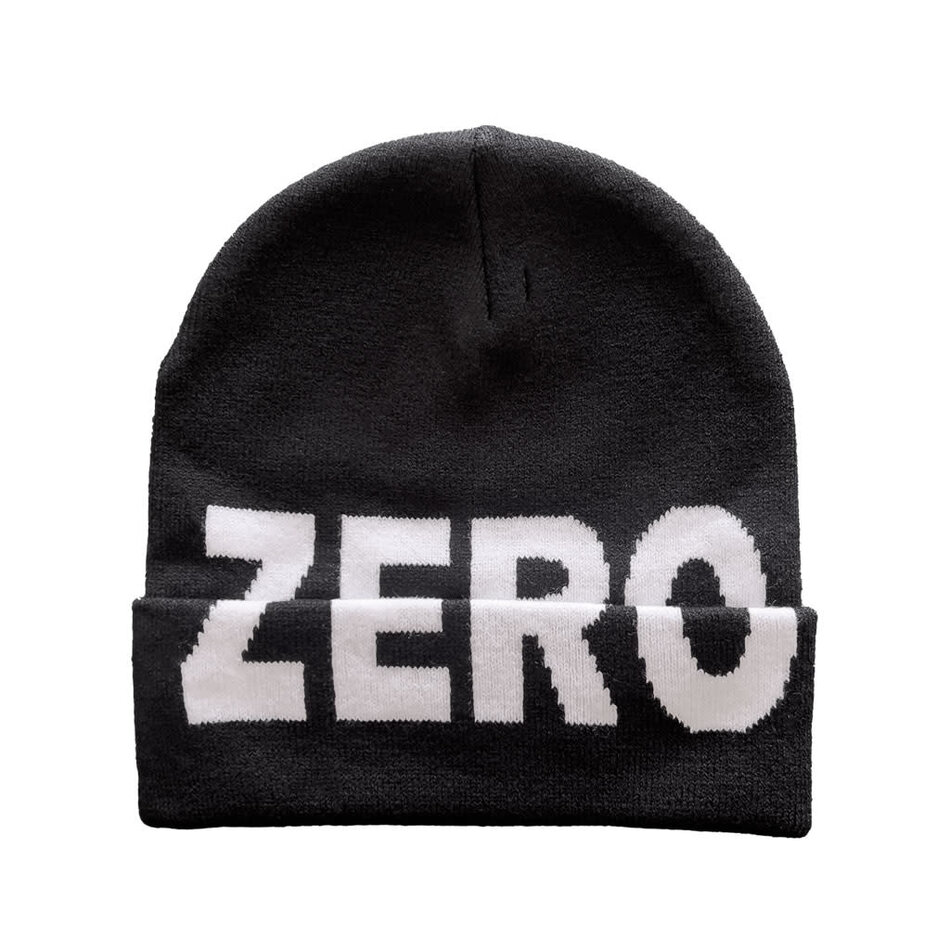Zero Army Fold Beanie Black/White