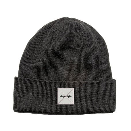 Chocolate Refllective Work Beanie Black