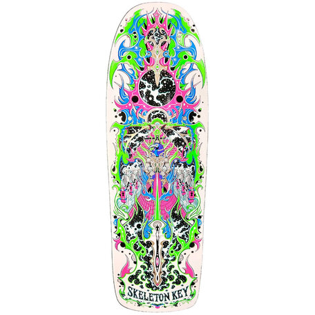 Skeleton Key Star Chart Shaped Deck White Dip