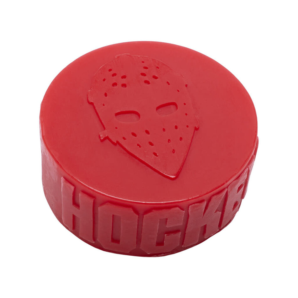 Hockey Puck Wax Red