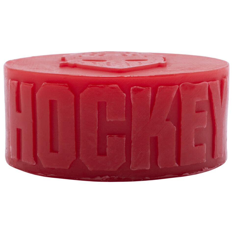 Hockey Puck Wax Red