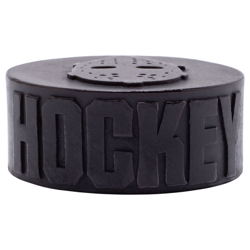 Hockey Puck Wax Black