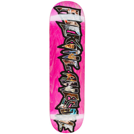 Fucking Awesome Jason Dill Big Logo Collage Shape #1 Deck