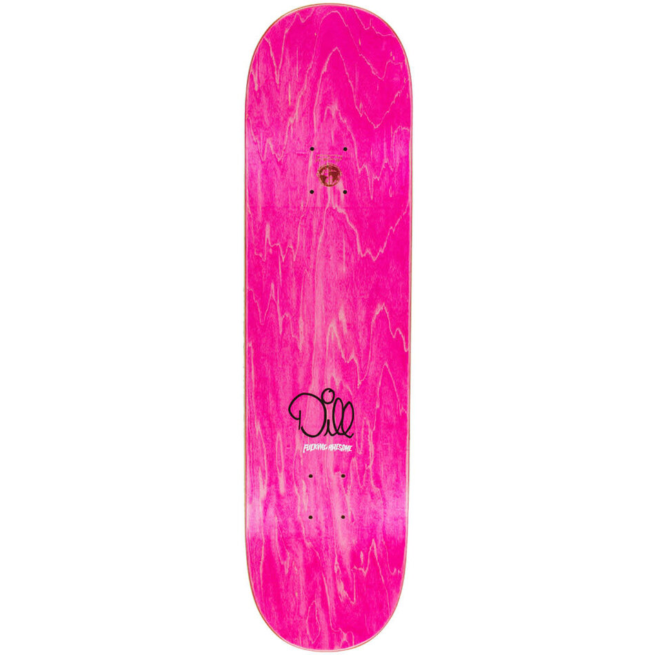 Fucking Awesome Jason Dill Big Logo Collage Shape #1 Deck