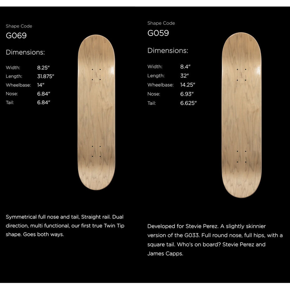 Chocolate Stevie Perez Team Chunk Deck