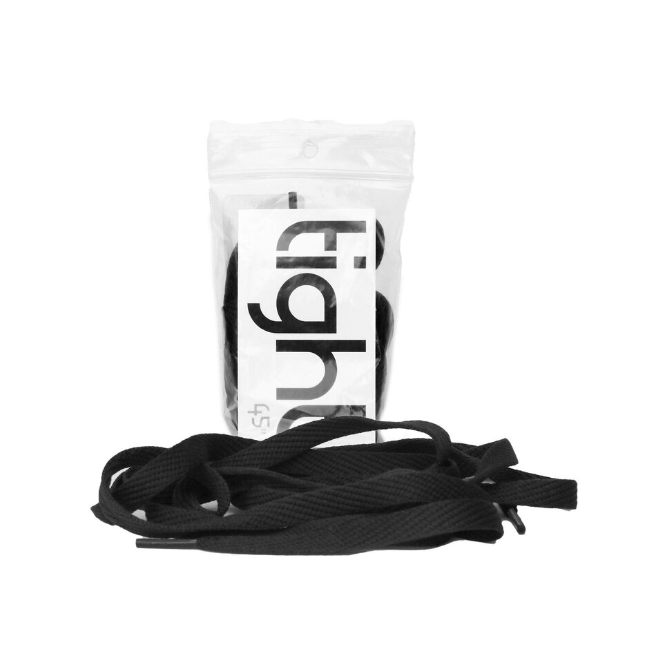 Tight Laces Black Flat