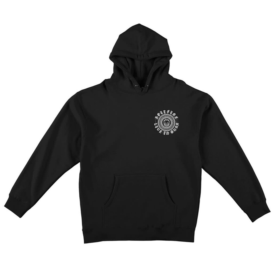Spitfire Web Classic Hoodie Black/White