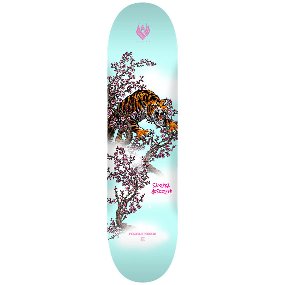Powell Peralta Sakura Yosozumi  Samurai Tiger Flight Deck Light Blue
