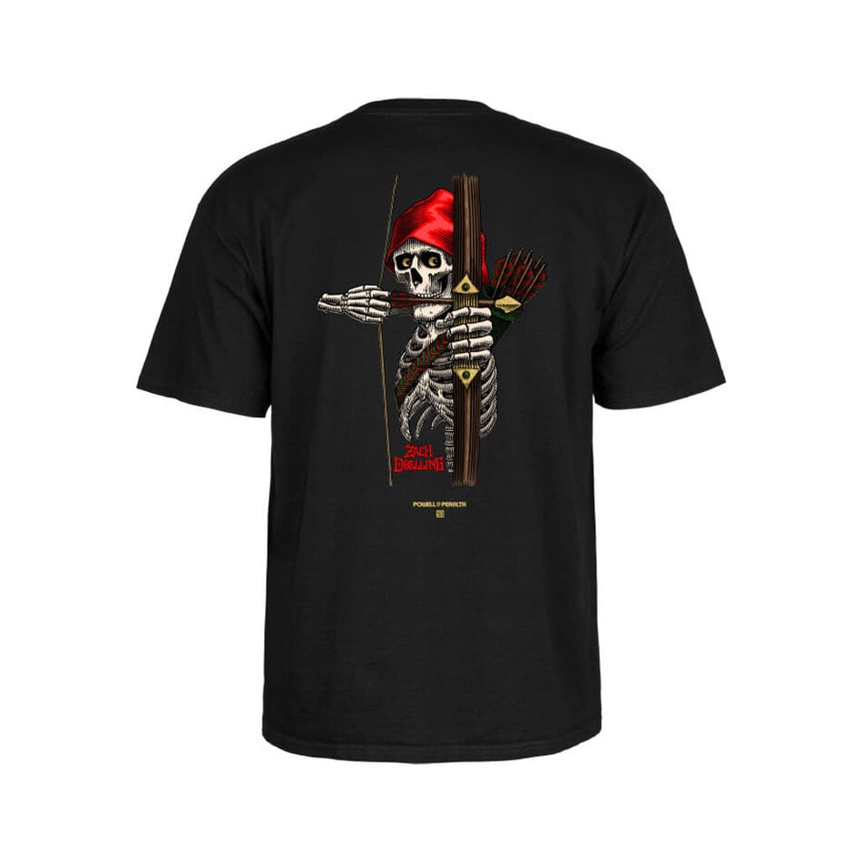 Powell Peralta Zach Doelling Archer T-Shirt Black