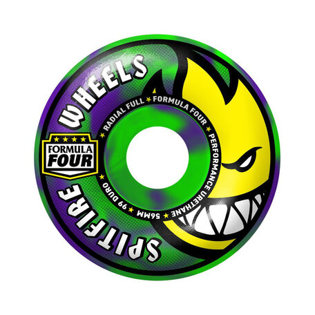 Spitfire Formula Four Radial Full 99A Wheels Swirl