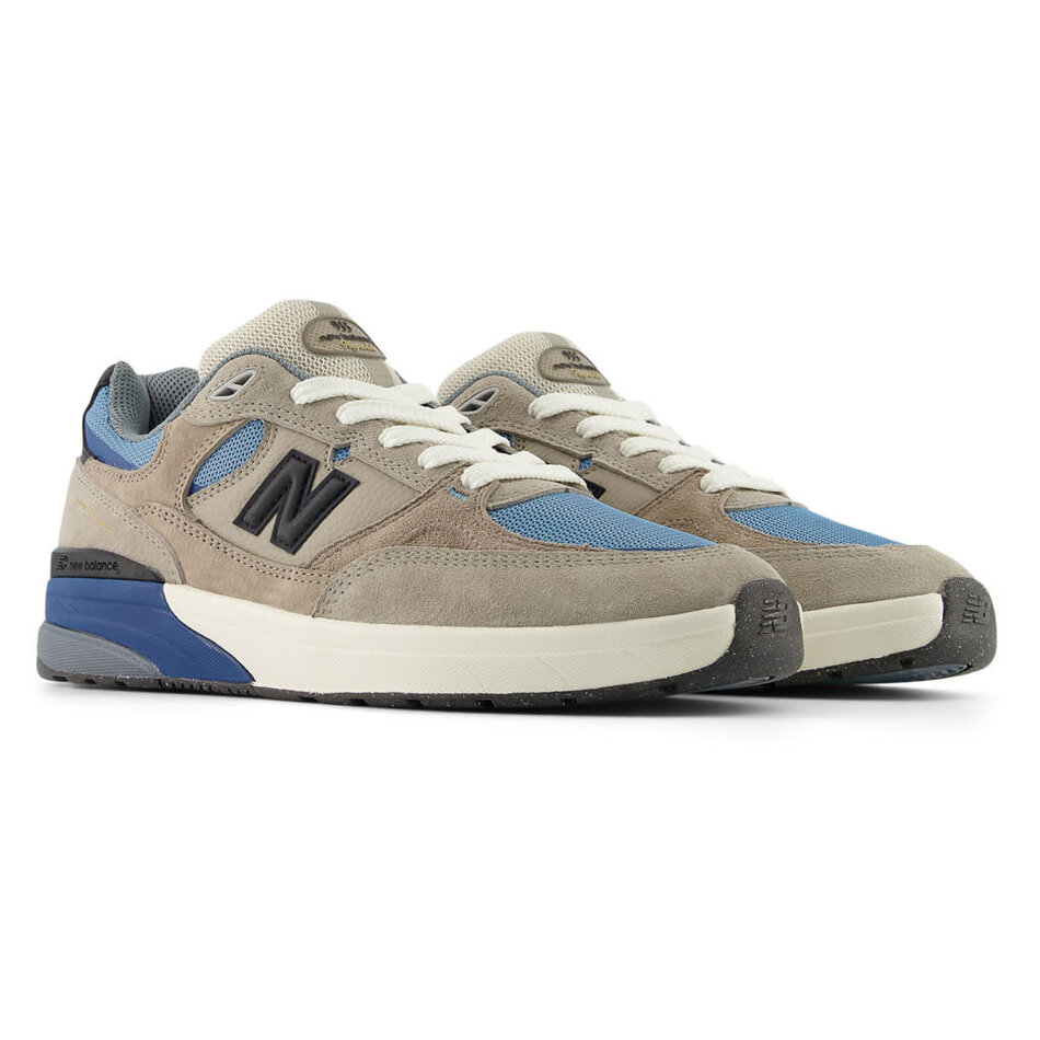 New Balance Numeric 933 Mushroom/Light Blue