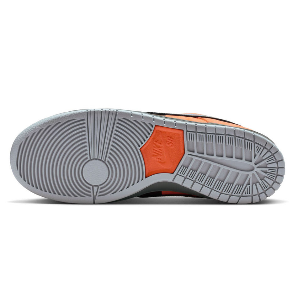 Nike SB Dunk Low Pro Pro Safety Orange/Wolf Grey-Baroque Brown