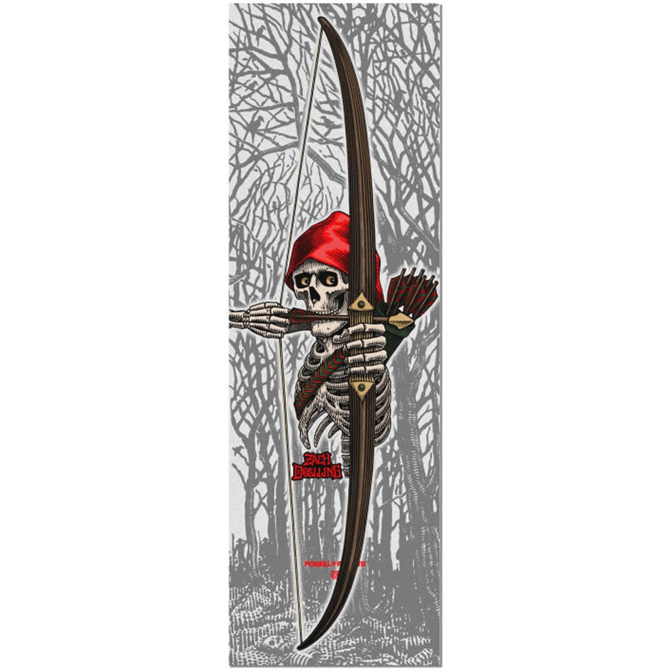 Powell Peralta Zach Doelling Archer Griptape Clear