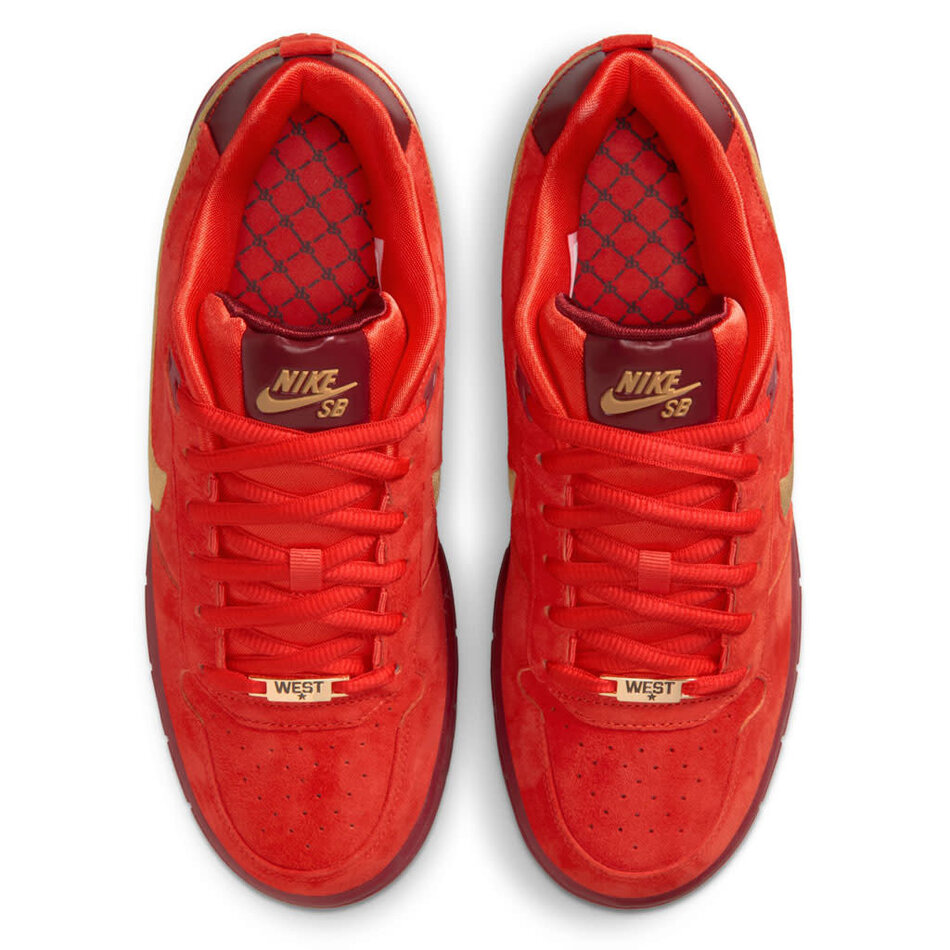 Nike SB Paul Rodriguez Low Habanero Red/Club Gold-Team Red