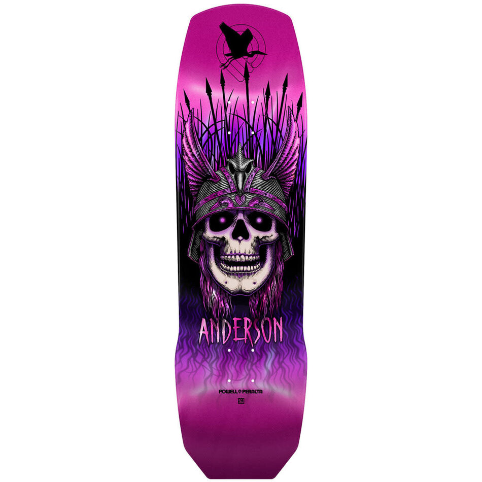 Powell Peralta Andy Anderson Heron 4 Skull Pro 7-Ply Deck
