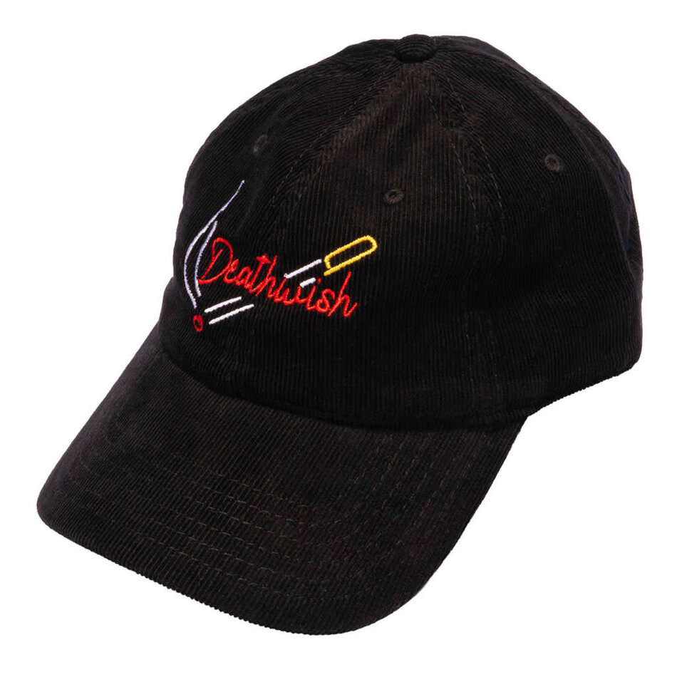 Deathwish Neon Nights Cord Dad Hat Black
