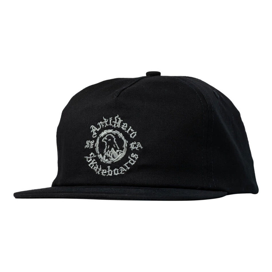 Anti Hero Pigeon Motion Snapback Hat Black