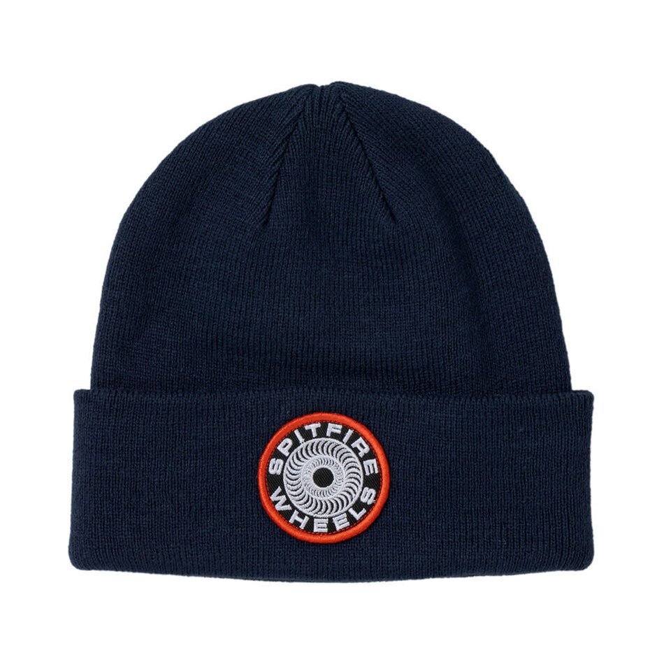 Spitfire Classic 87 Swirl Patch Beanie Navy