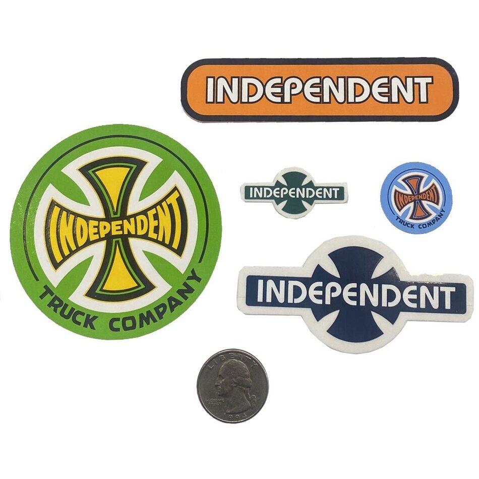 Independent Legacy Stickers 5-Pack
